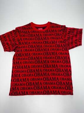 Supreme Obama Jacquard S/S Top Red